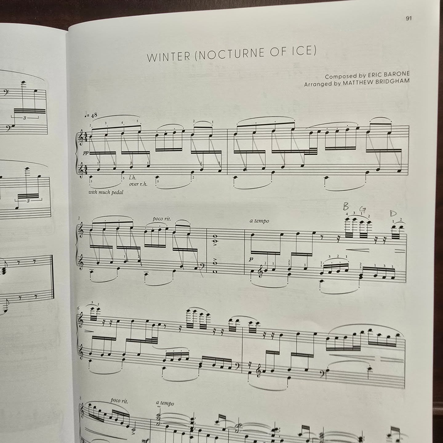 Who doesn't love a good musical (and nerdy) distraction? Can you guess where this sheet music comes from?