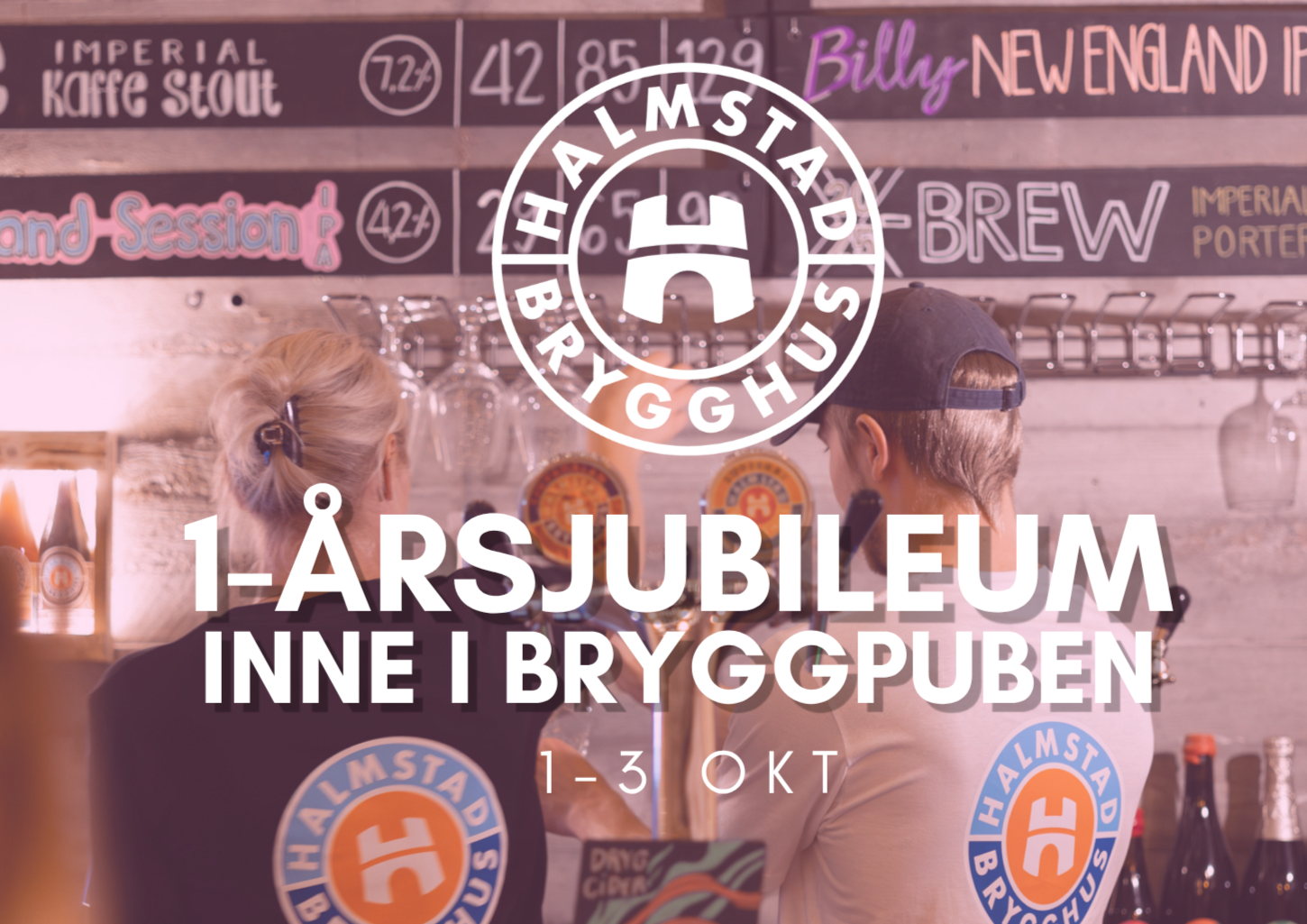 BRYGGHUSETS PUB FIRAR 1 ÅR