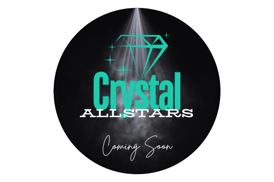 Crystal Allstars Cheerleading Logo
