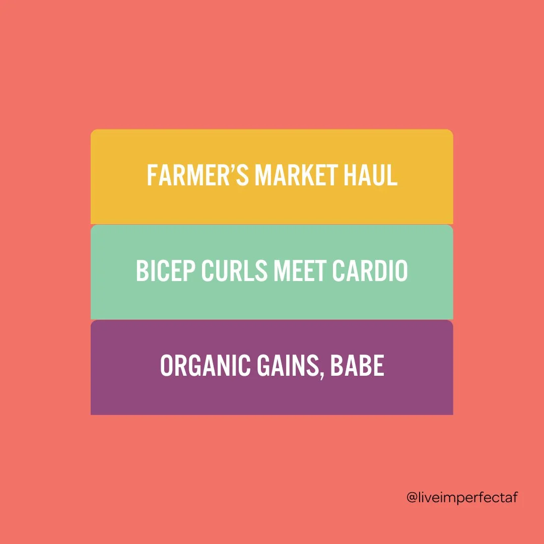 ⁠
🤣 Organic gains, babe.⁠
⁠
💪 Gentle reminder that movement isn't just the minutes + hours spent at the gym -- sometimes those grocery bags + library book hauls can get heavy too!⁠
⁠
🌱 Life gives us plenty of opportunities to move our bodies in fu