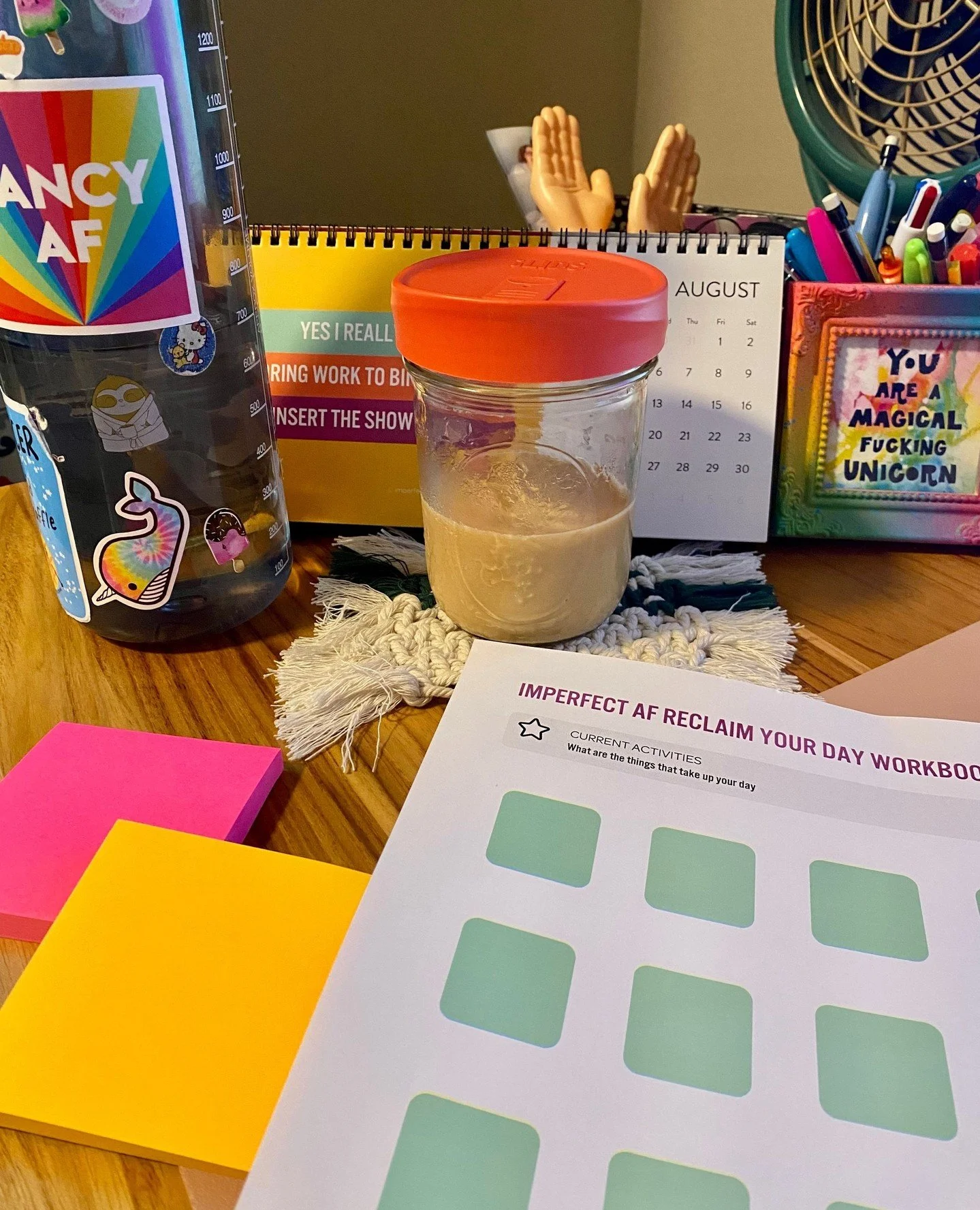 ✨ August is my annual reset + reflection period. This first week I did my 'Reclaim Your Day' activity for the first time in longer than it should be + uncovered some helpful insights about where I am right now.⁠
⁠
👇️ What showed up:⁠
⁠
🪫 Adding to 