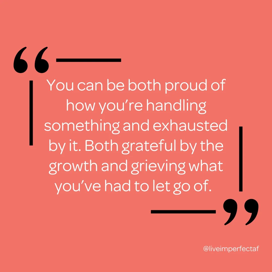 💭 What do you do when you're the person people come to for guidance... + you're in the middle of your own storm?⁠
⁠
🌊 I'm finding out in real-time.⁠
⁠
📝 Over the last few years: chronic condition diagnosis, career pivot, relationship shifts, compl