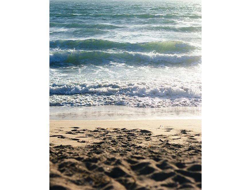 Where Waves Meet the Sand