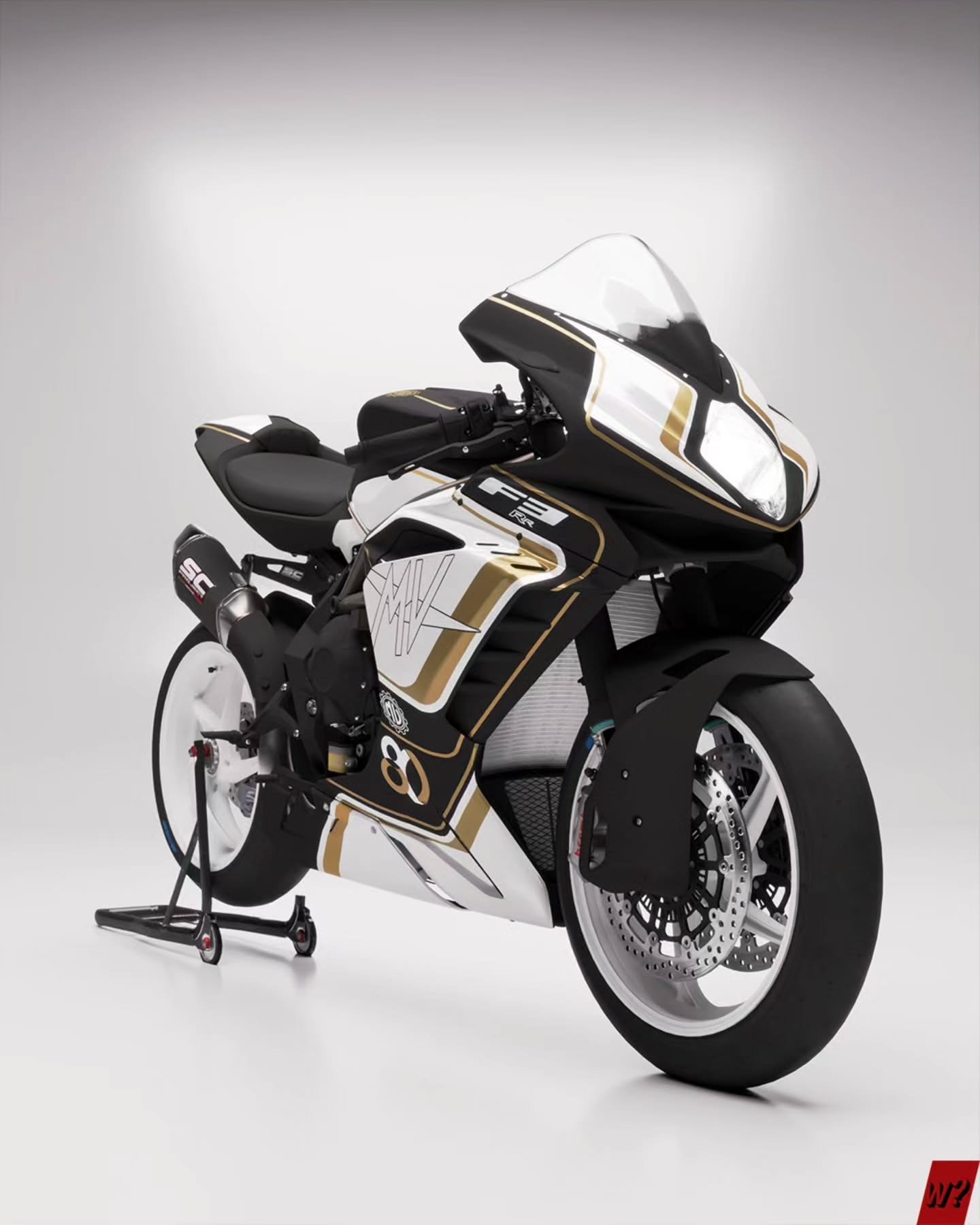 MV Agusta F3 RR - Ottantesimo Special Livery Concept.

Black and gold. Enough said.

#agv #agvhelmets #helmet #helmetdesign #motodesign #design. #superbike #sportbike #motogp #motorcycle #liverydesign #MVAgustaMotor #F3RR #aMVassador