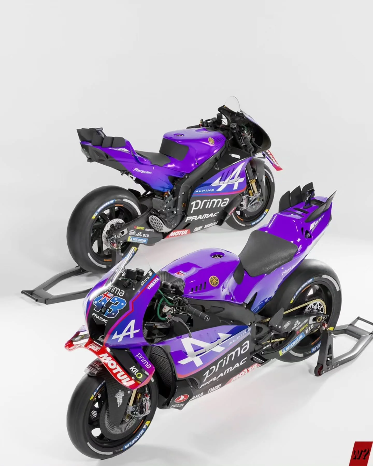 2026 Prima Pramac Yamaha MotoGP livery concept.

For Pramac Yamaha, 2026 represents growth. It is another year of new machinery to grapple with as the team takes steps to aid the factory squad with development of its new V4 engine. Pramac will be des