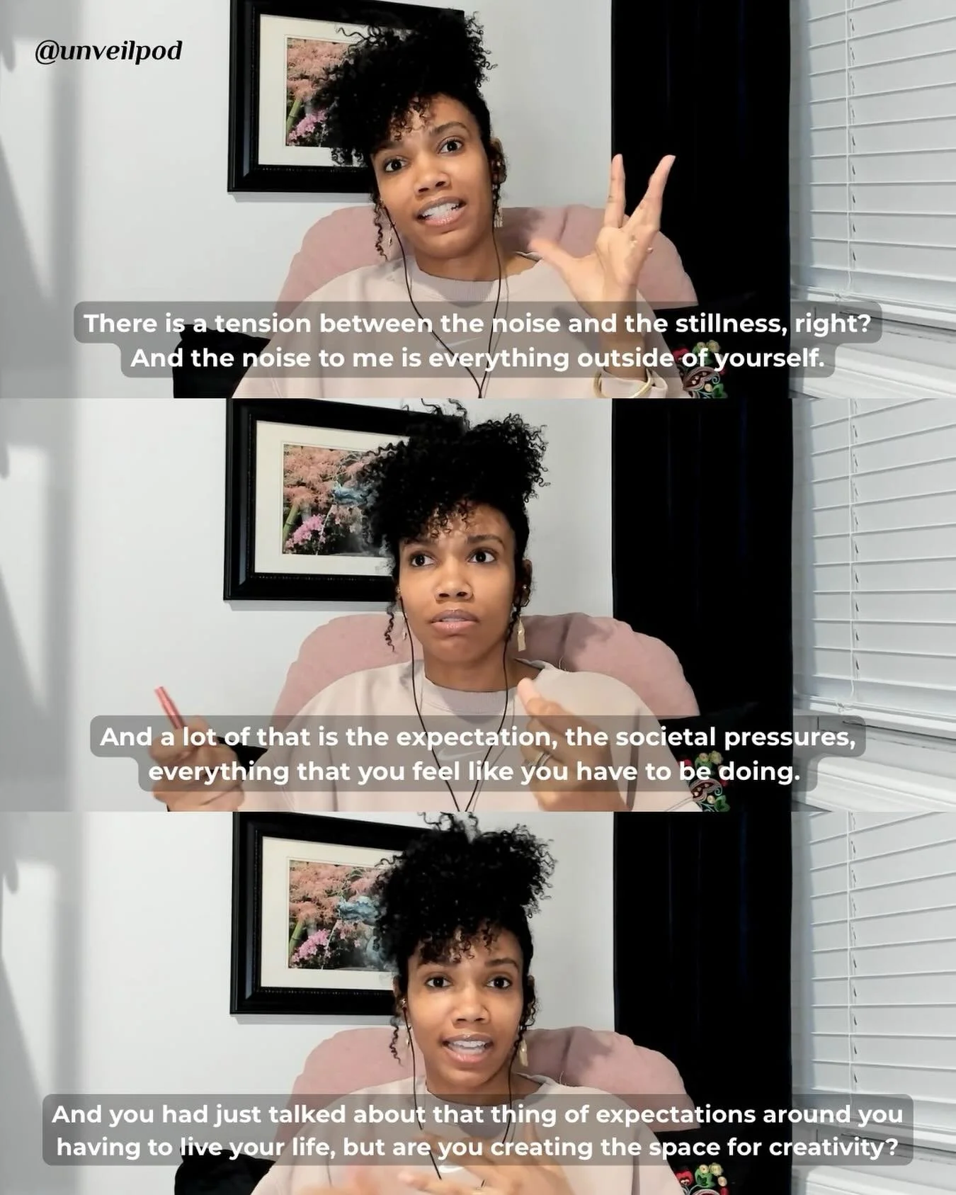 There&rsquo;s a constant tension between the noise and the stillness.

The noise is the pressure.
The expectations.
The timelines.
The feeling that you should always be doing more.

But in the middle of trying to keep up with everything outside of yo