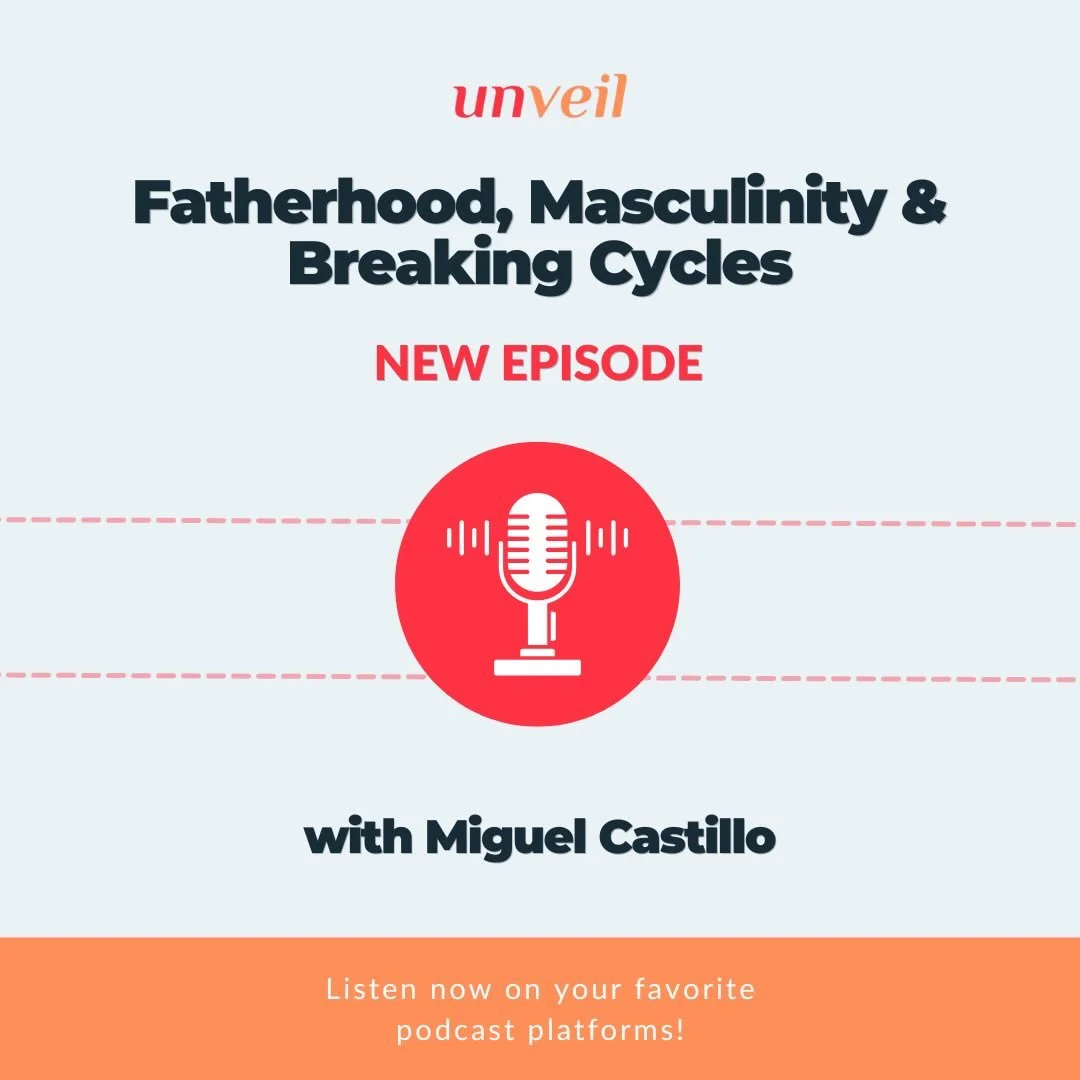 🚨 NEW EPISODE IS LIVE!
This week on&nbsp;unveil, we&rsquo;re joined by&nbsp;Miguel Castillo&nbsp;for a thoughtful conversation about fatherhood, masculinity, vulnerability, and breaking generational cycles. 

From redefining strength to reflecting o