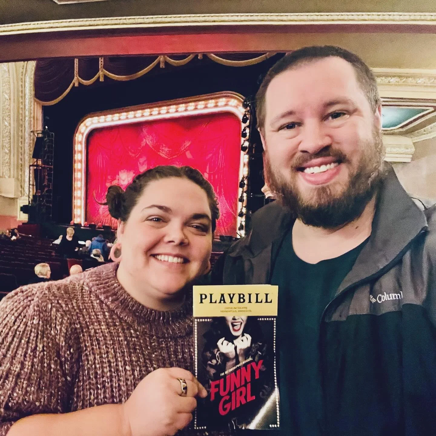 Late post, but @funnygirlbwy really blessed us this week! What a fun way to see this show, at the Minneapolis Orpheum where Fanny Brice once performed. ✨