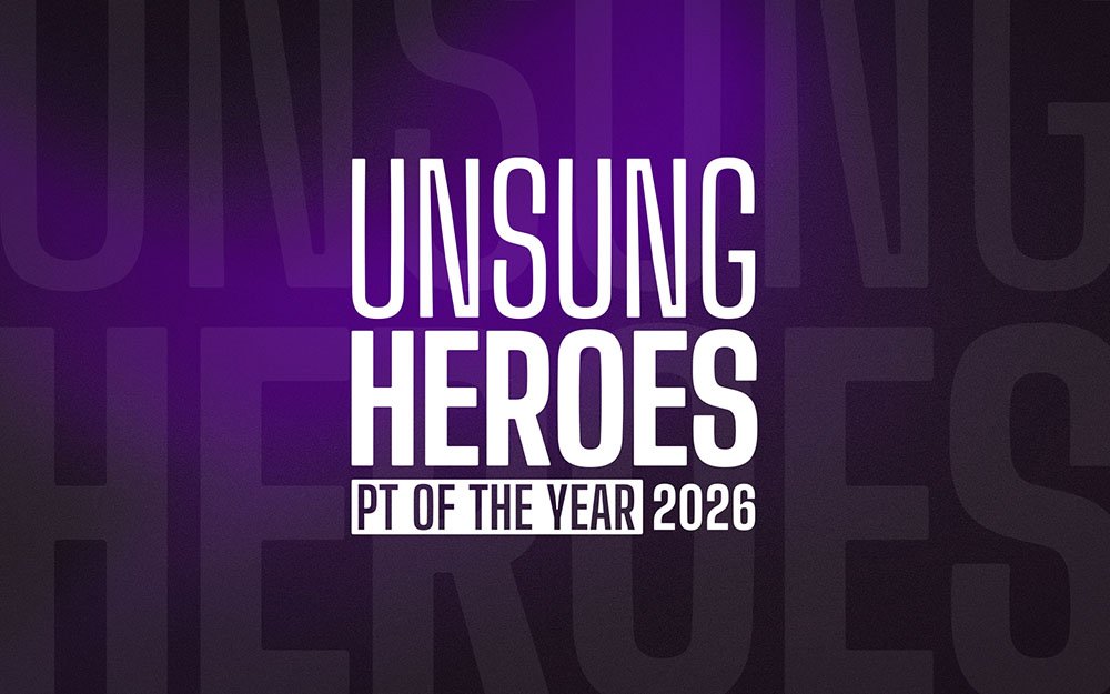 Unsung Heroes: PT of the Year 2026 campaign branding