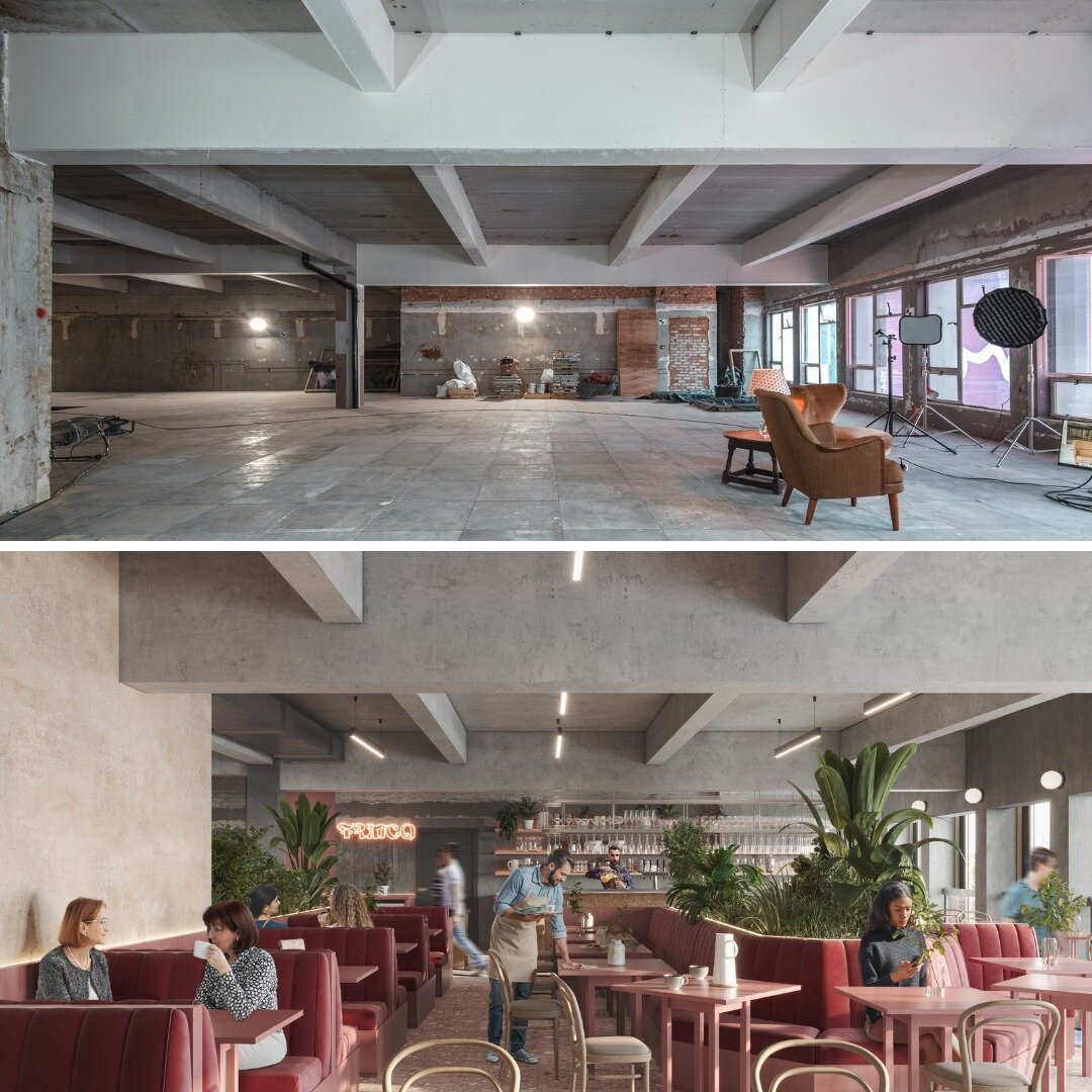 Swipe to see the before and the vision for after!

Everything is coming to life at Sutton... only 2 months till we open coworking, wellbeing and hospitality!

Crowdfunding launches next week - we're so excited for our community to become co-owners an