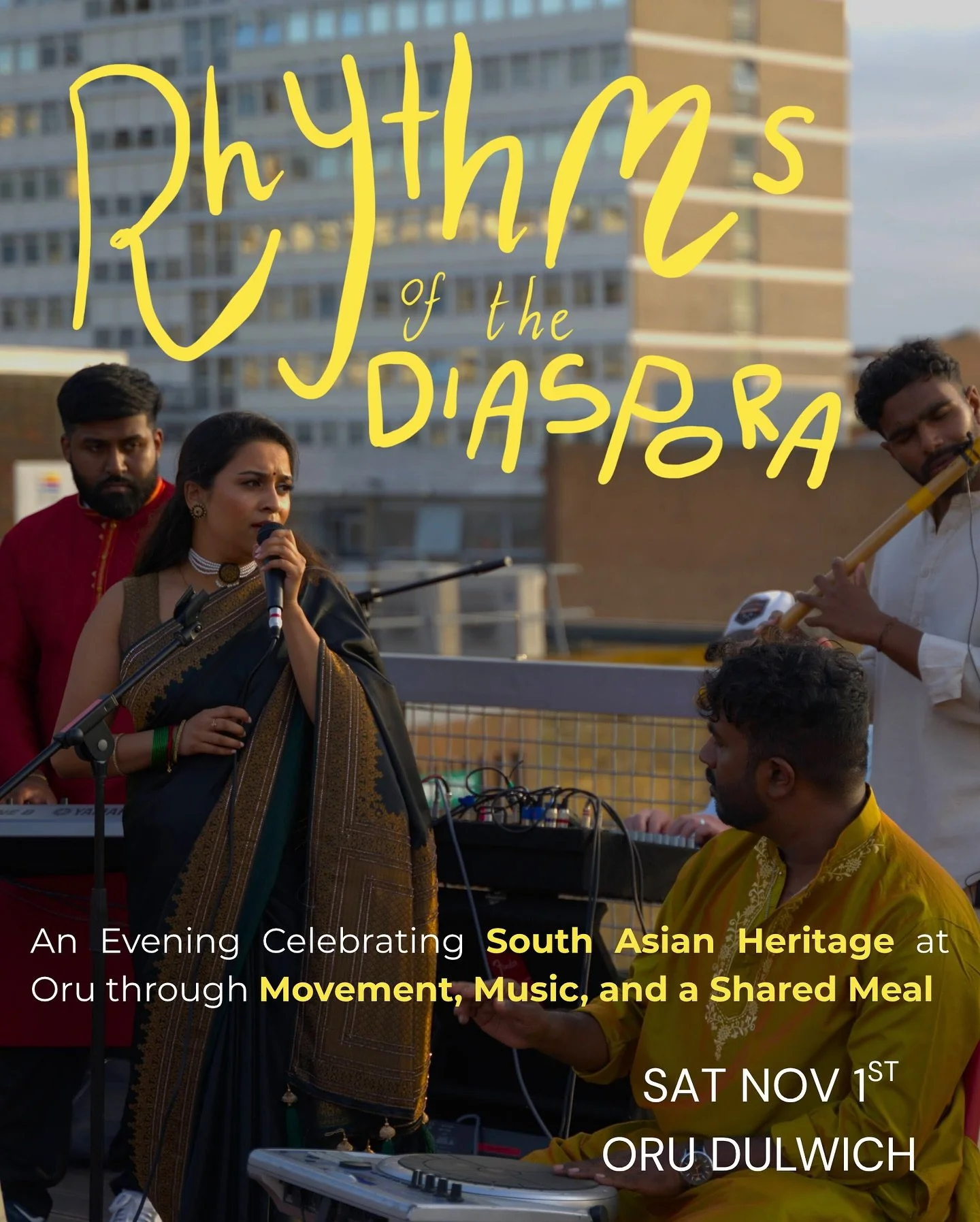 We are so excited to be bringing Rhythms of the Diaspora to Dulwich! After a magical and successful day full of events to celebrate South Asian Heritage, a few weeks ago in Sutton, we are going to be holding another event filled with music and moveme