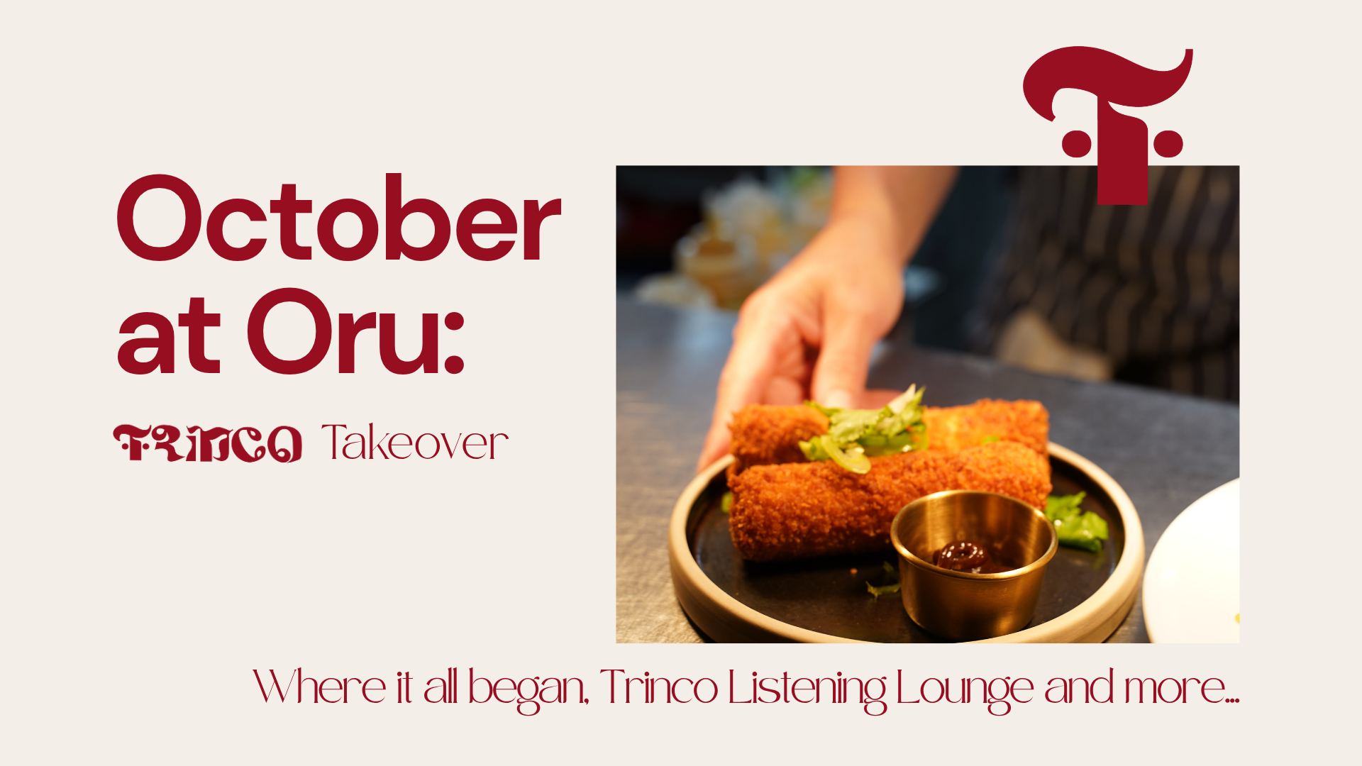 October at Oru: Trinco Takeover