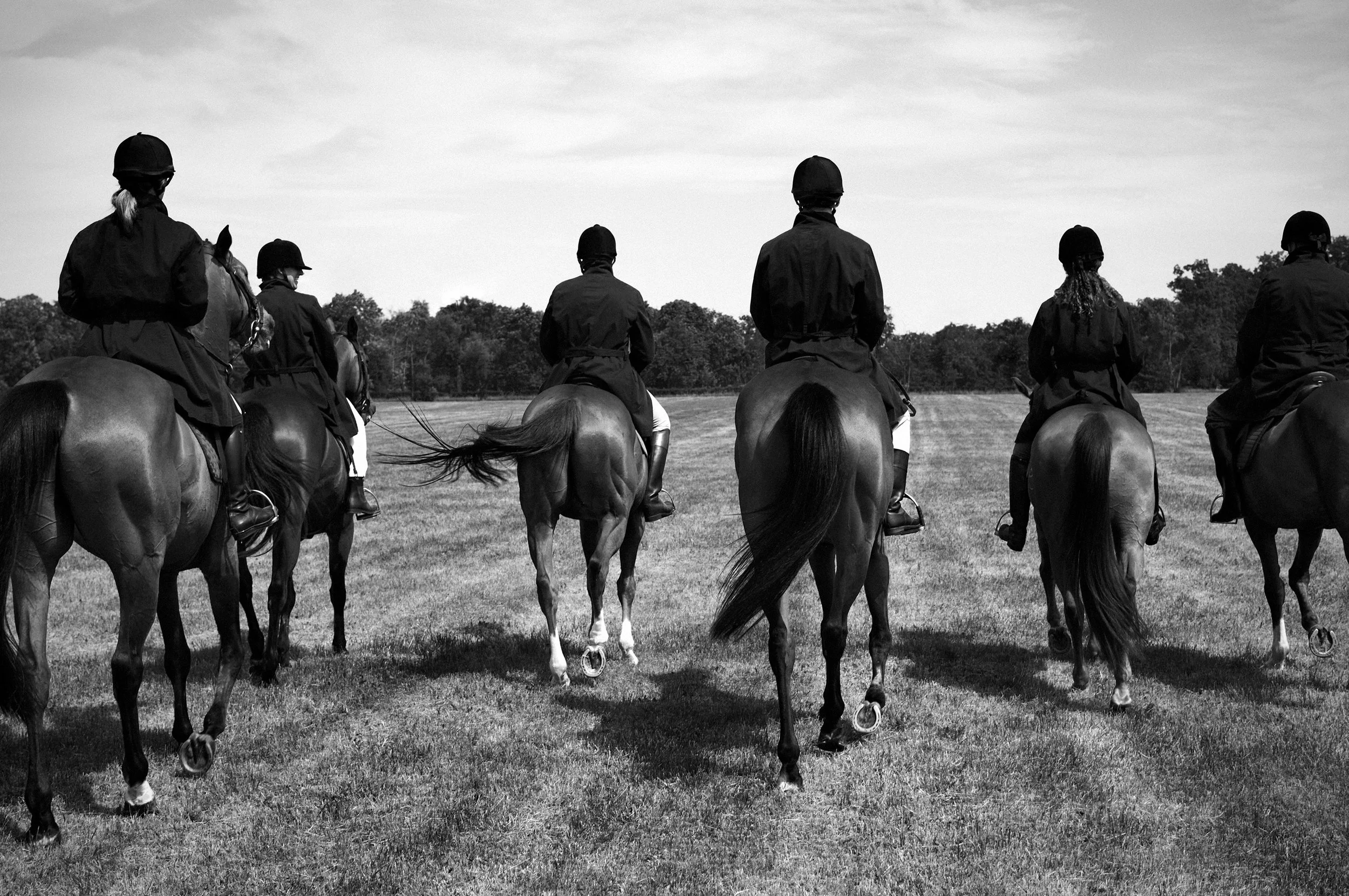 EQUESTRIAN TEAM ON FIELD Milan, Italy 2009
