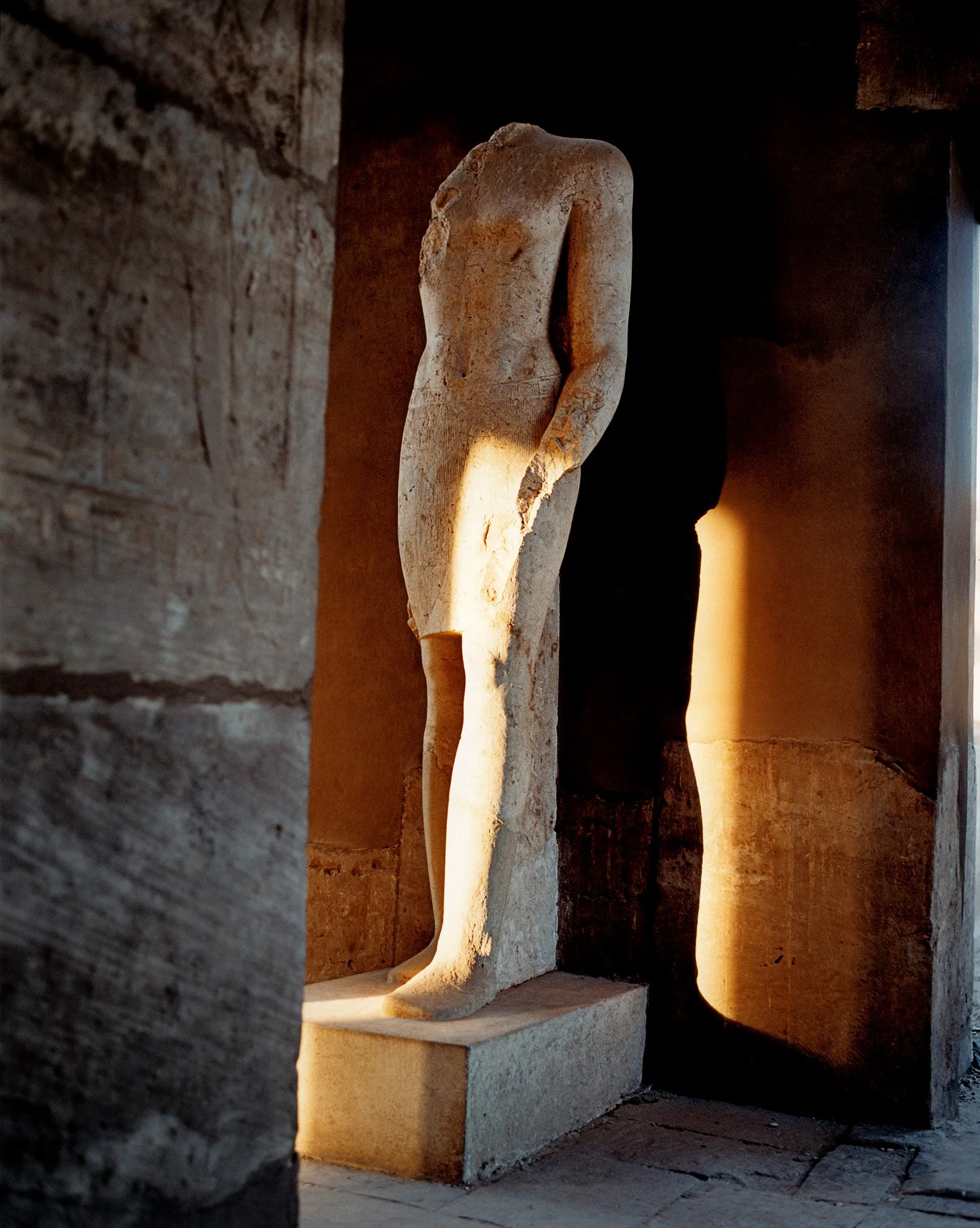 KARNAK SCULPTURE Luxor, Egypt 2004