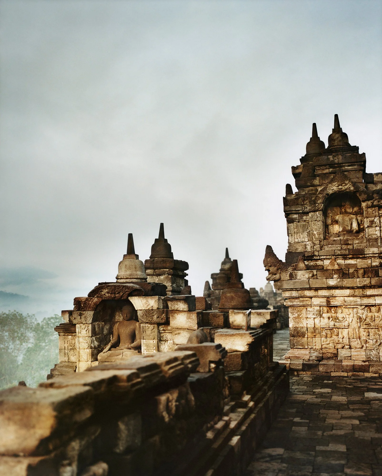 BOROBUDUR TEMPLE II Central Java, Indonesia 2008