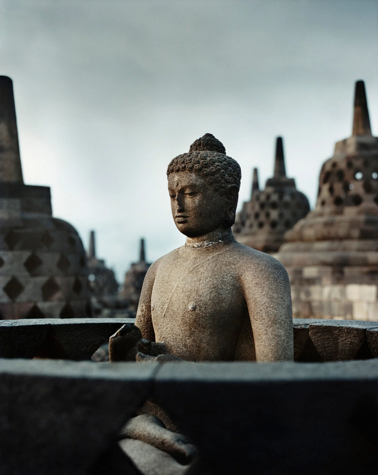 BOROBUDUR TEMPLE 6th CENTURY IV Central Java, Indonesia 2008