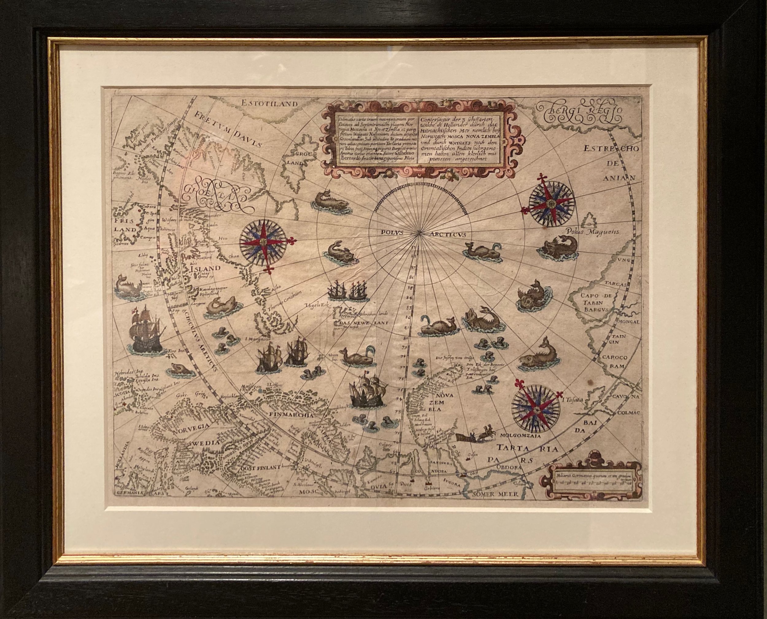 Map of the Polar Regions, The American Museum