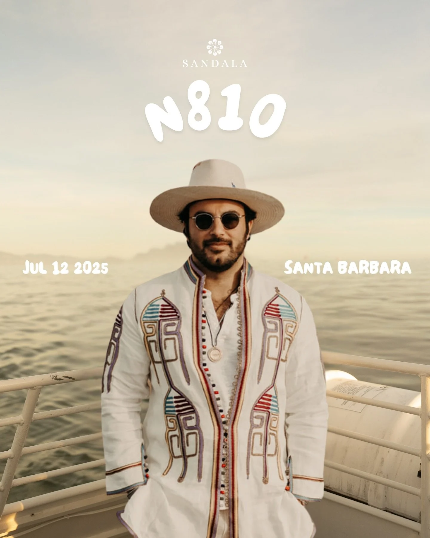 We&rsquo;re excited to welcome N810 onto the boat for AquaF&ecirc;te MIRAGE 🪬

Born and raised in the vibrant city of Los Angeles, N810 is a DJ and producer whose eclectic beats and infectious rhythms captivate audiences worldwide. With roots tracin