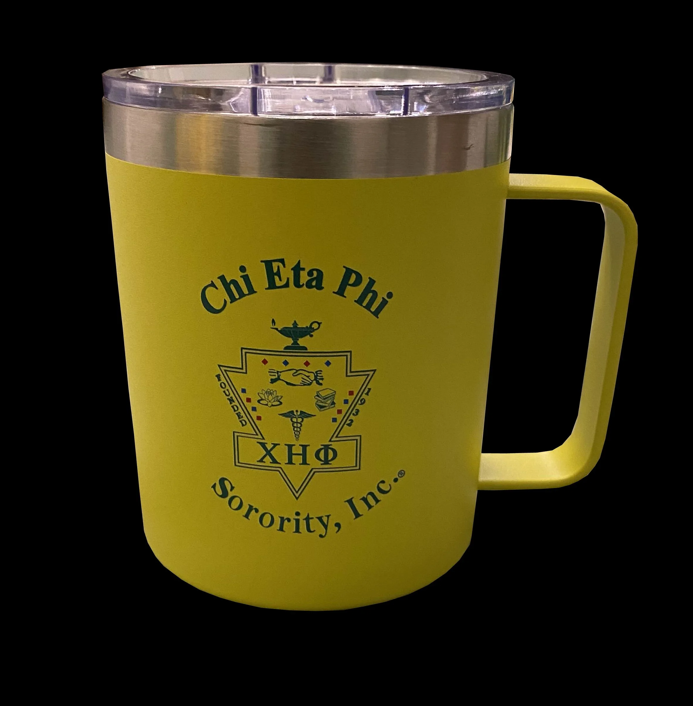 Chi Eta Phi Stainless Steel Mug with Lid