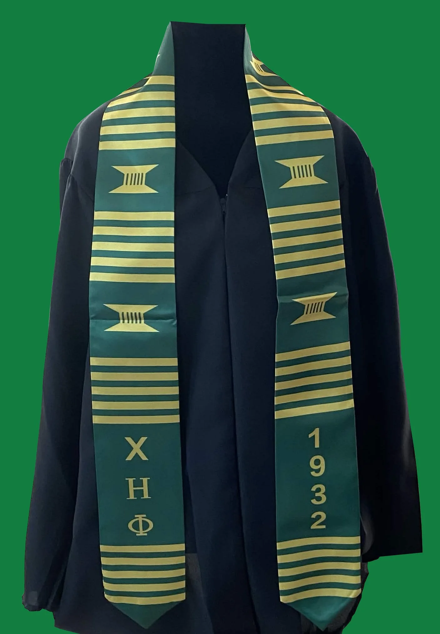 Chi Eta Phi Satin Stole 1932.jpg