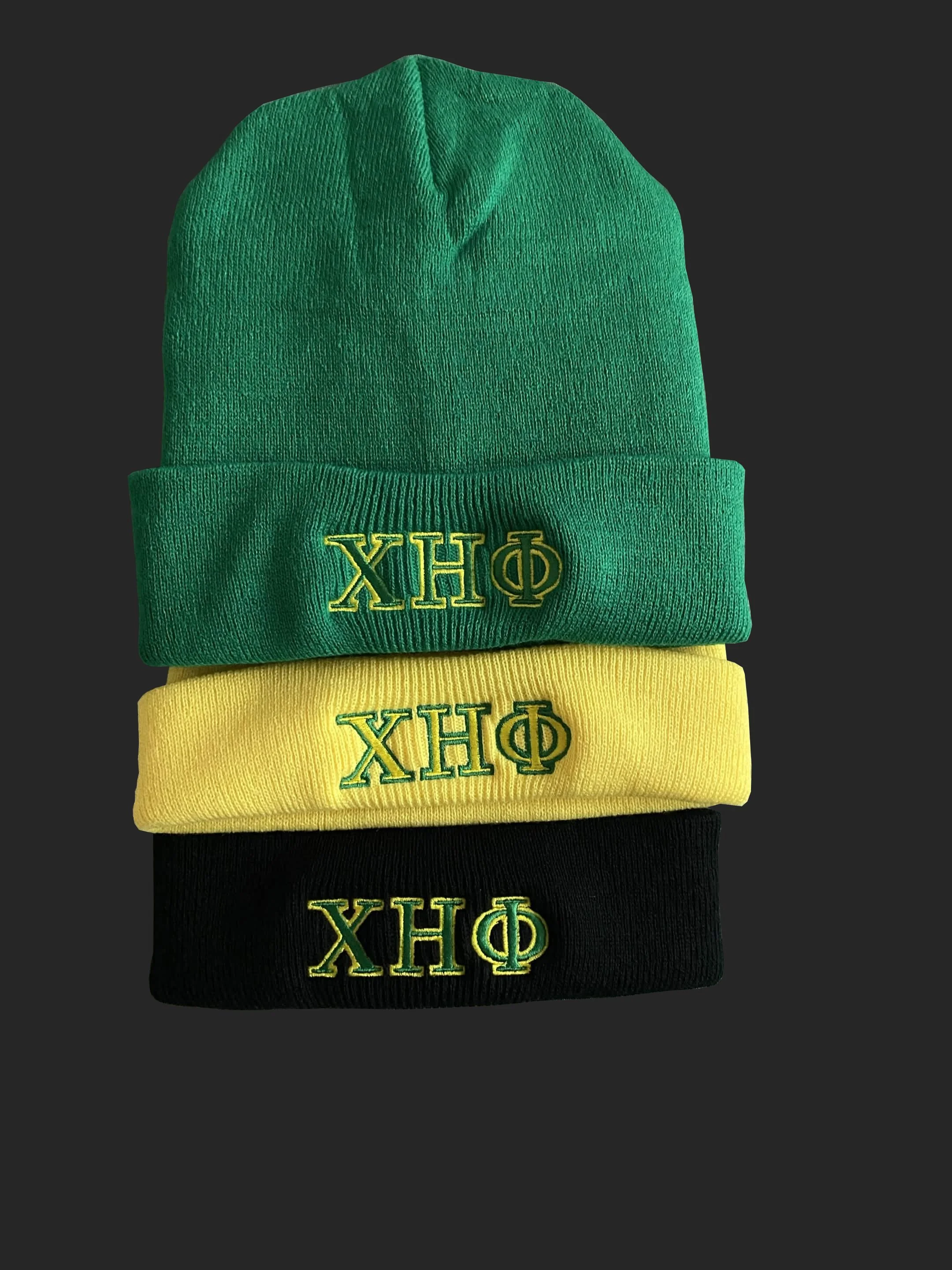 Chi Eta Phi Cuffed Knit Beanie