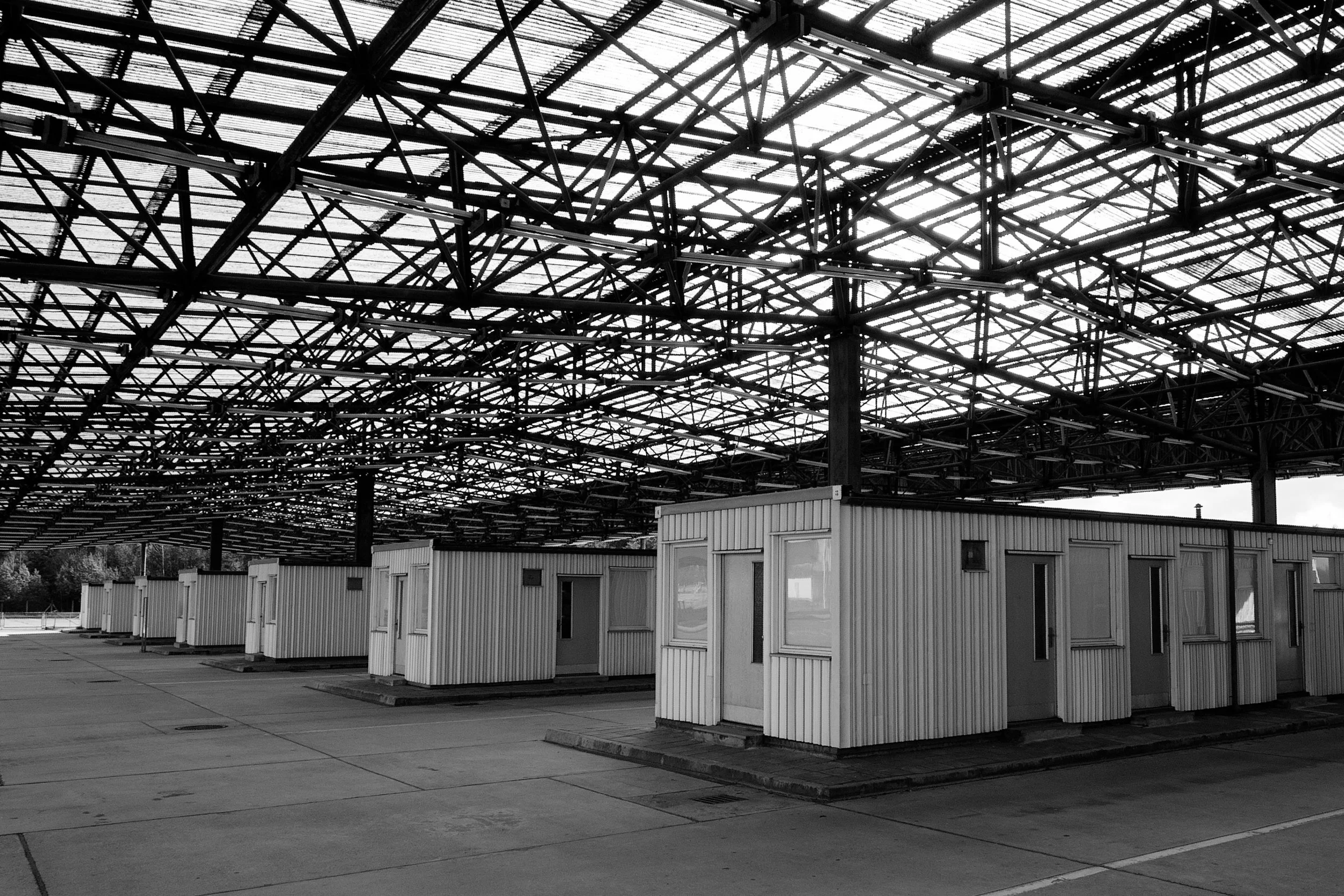 Helmstedt-Marienborn border checkpoint, Germany, 2007