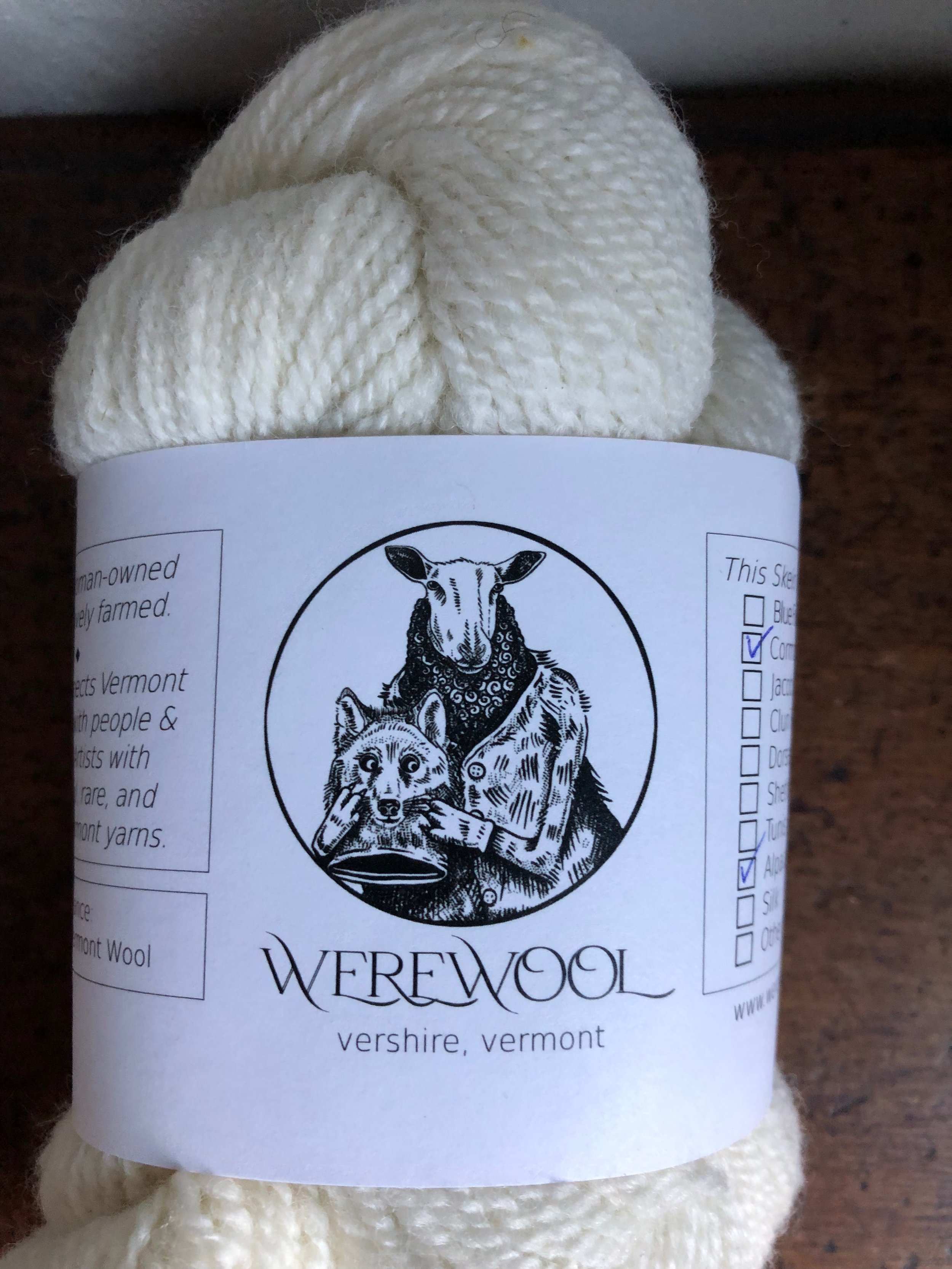 Pure Cormo & White Alpaca