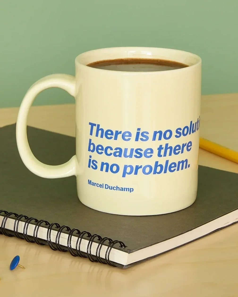 Quote mug for MoMA 