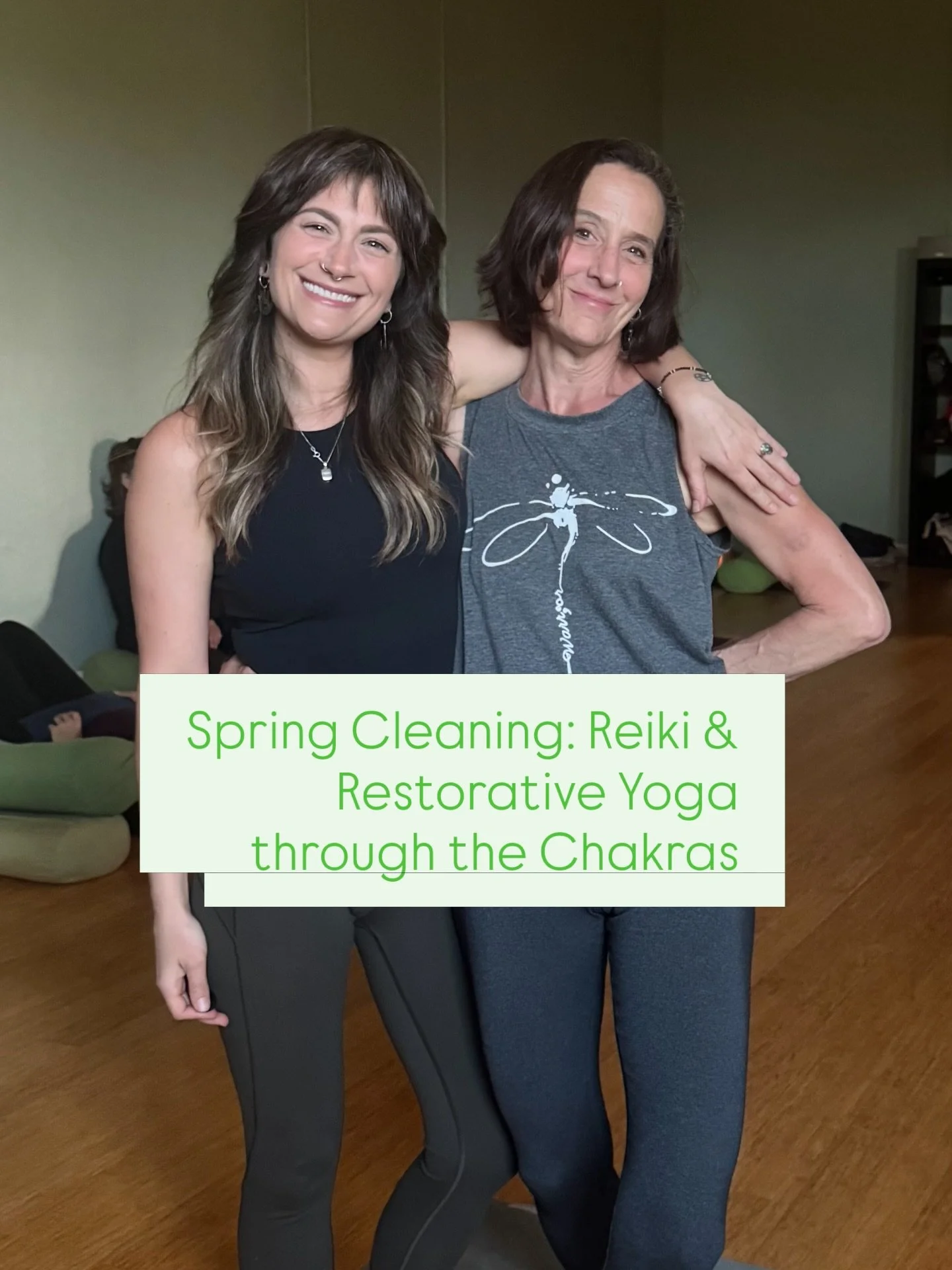 April 25th from 4-6 pm Join @lauranash634 and @healing_light_alchemy for this special workshop. 

In this gentle, floor-based practice, we&rsquo;ll move through each energy center using guided imagery and supported postures, to encourage deep release