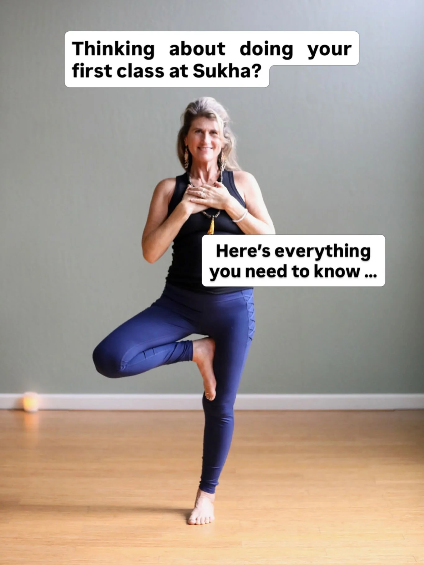 ✨ CLASSES WE OFFER
Yoga: Vinyasa, Hatha, Restorative, Yin, Therapeutics. We also have special workshops including sound baths and breath work.

💸 PRICING
Flexible options to fit your lifestyle. Start with our intro offer for 3 weeks for $59. Get a d