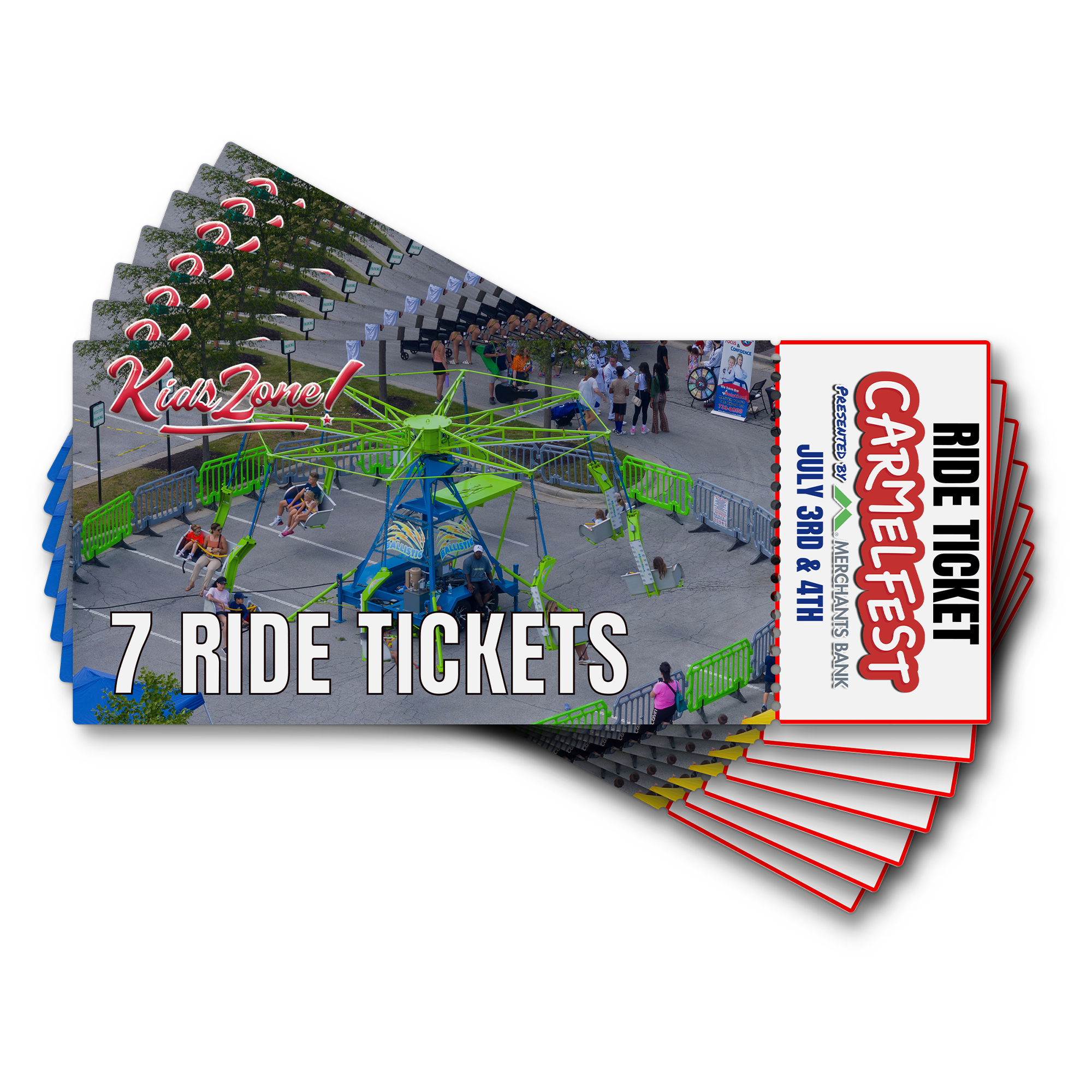 7 Ride Tickets Bundle