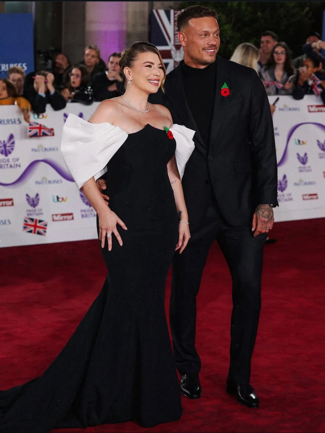 Olivia & Alex Bowen, Pride Of Britain Awards