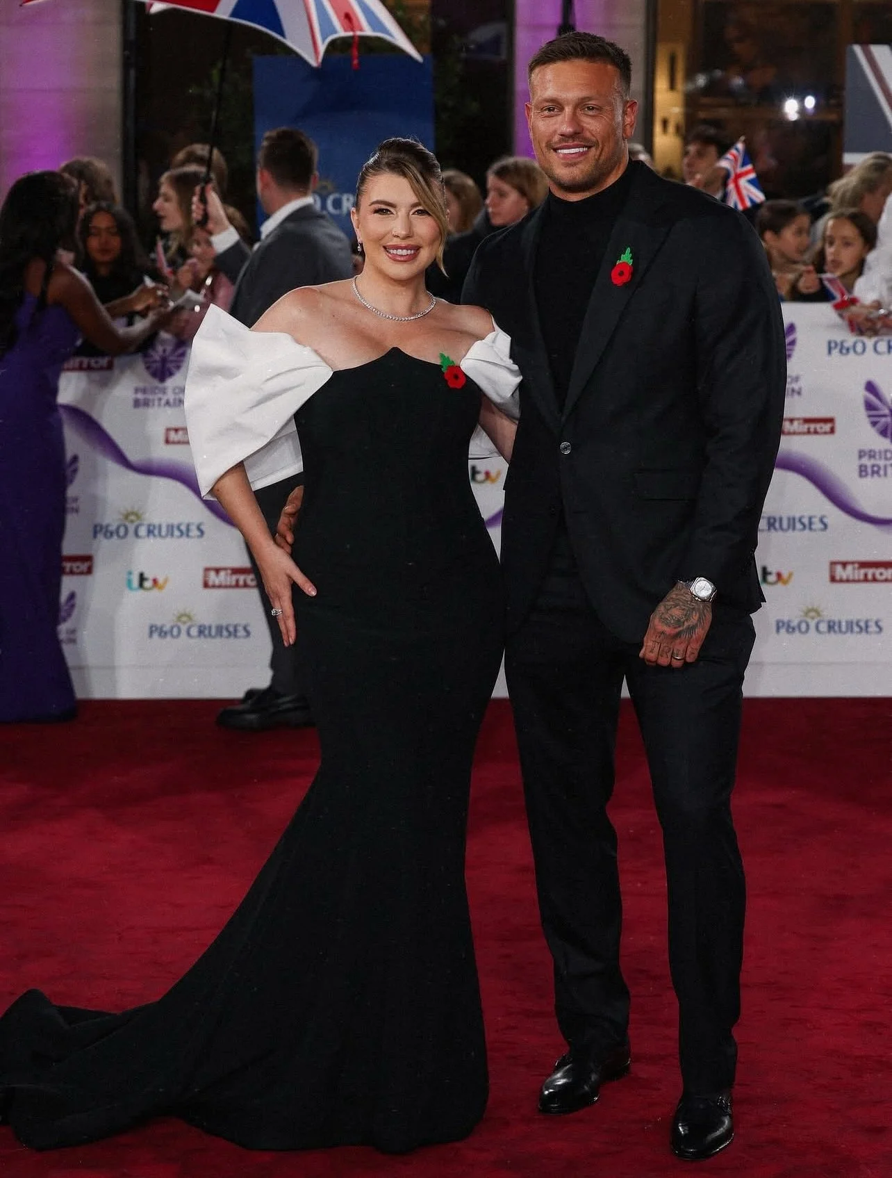 Olivia & Alex Bowen, Pride Of Britain Awards