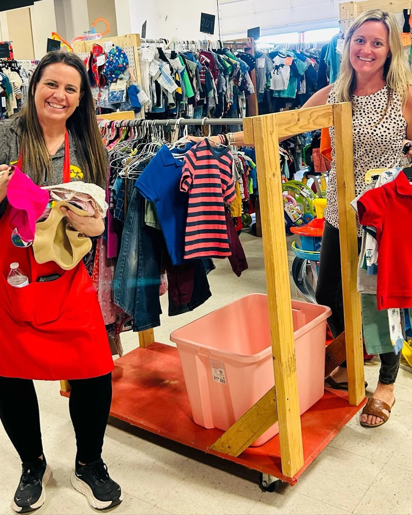 Raising kids is expensive.💸 
Like... actually expensive.

Nearly New Fish exists because it doesn't have to be so hard.
400+ local families &middot; great stuff &middot; prices that feel like a deep exhale

April 8-12 🏢 Swansboro Rotary Civic Cente