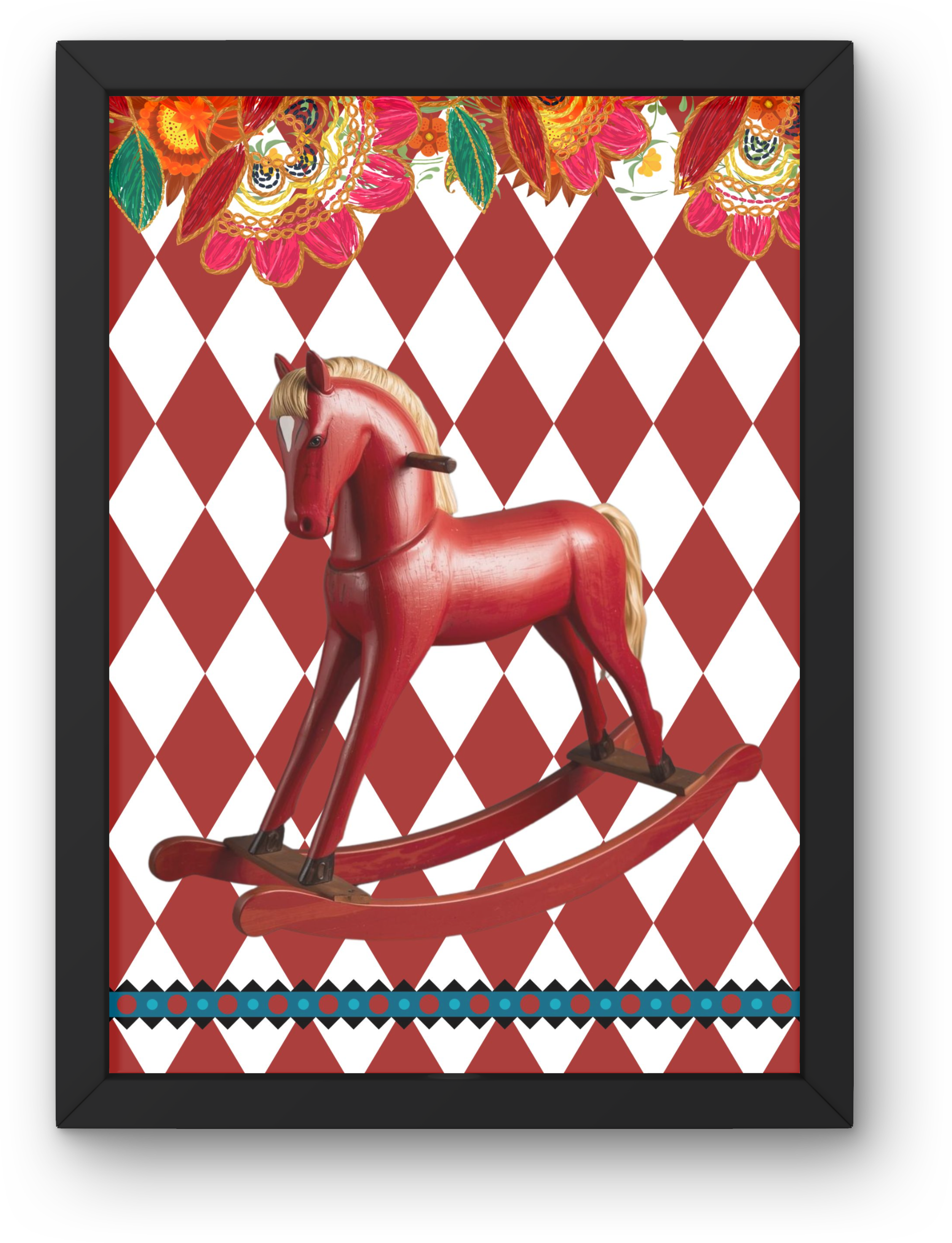 Pferd Raute schwarz.png