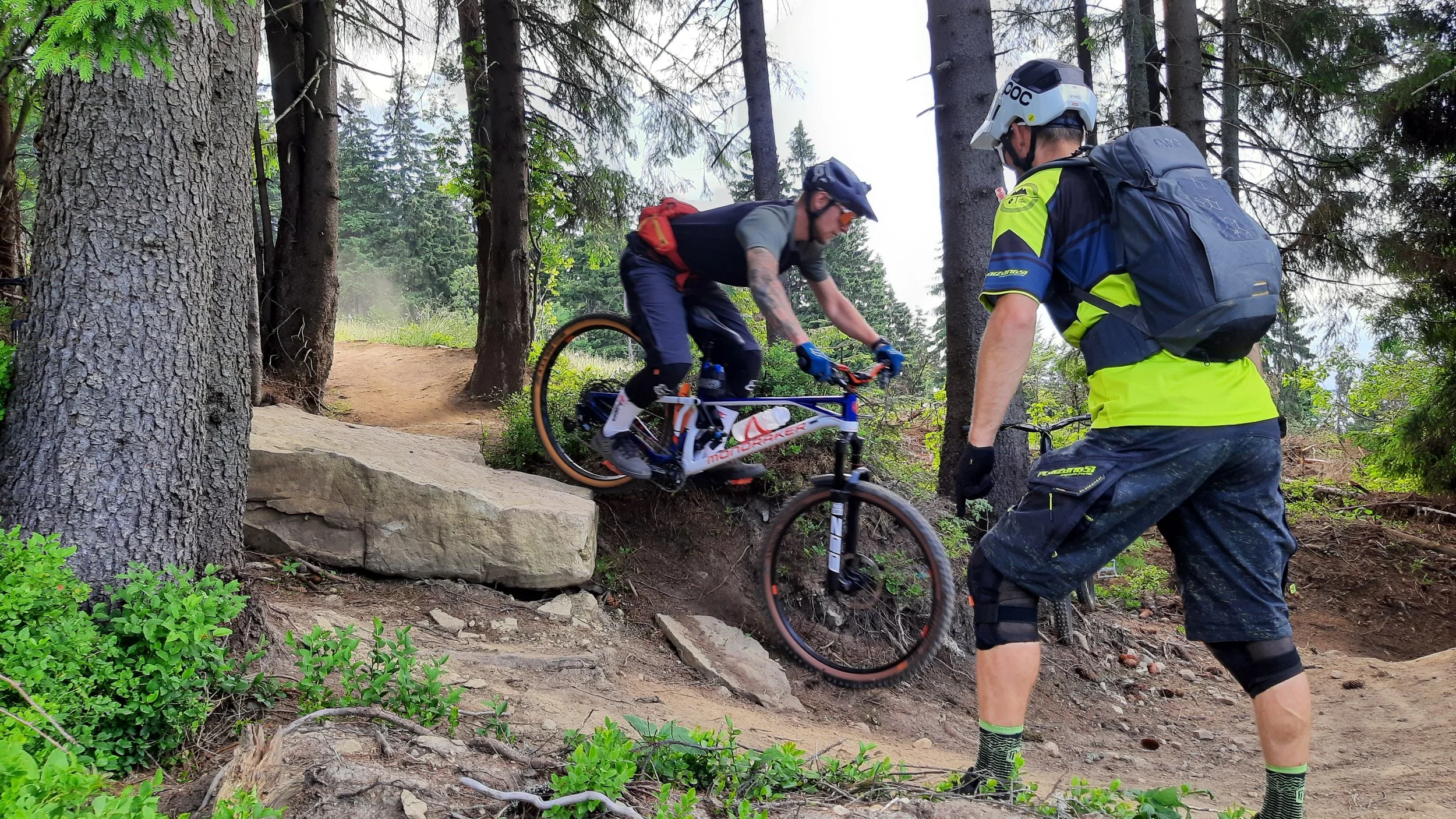 MTB kemp Kubínska Hoľa - technický úsek
