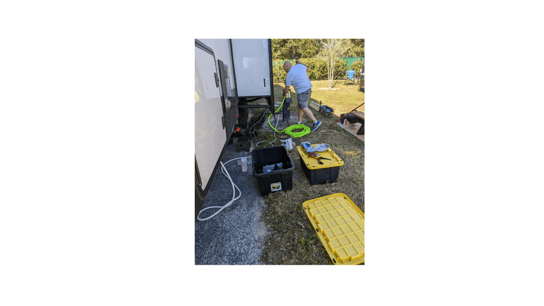 Great Adventure RV Repair & Inspections Tank Cleaning