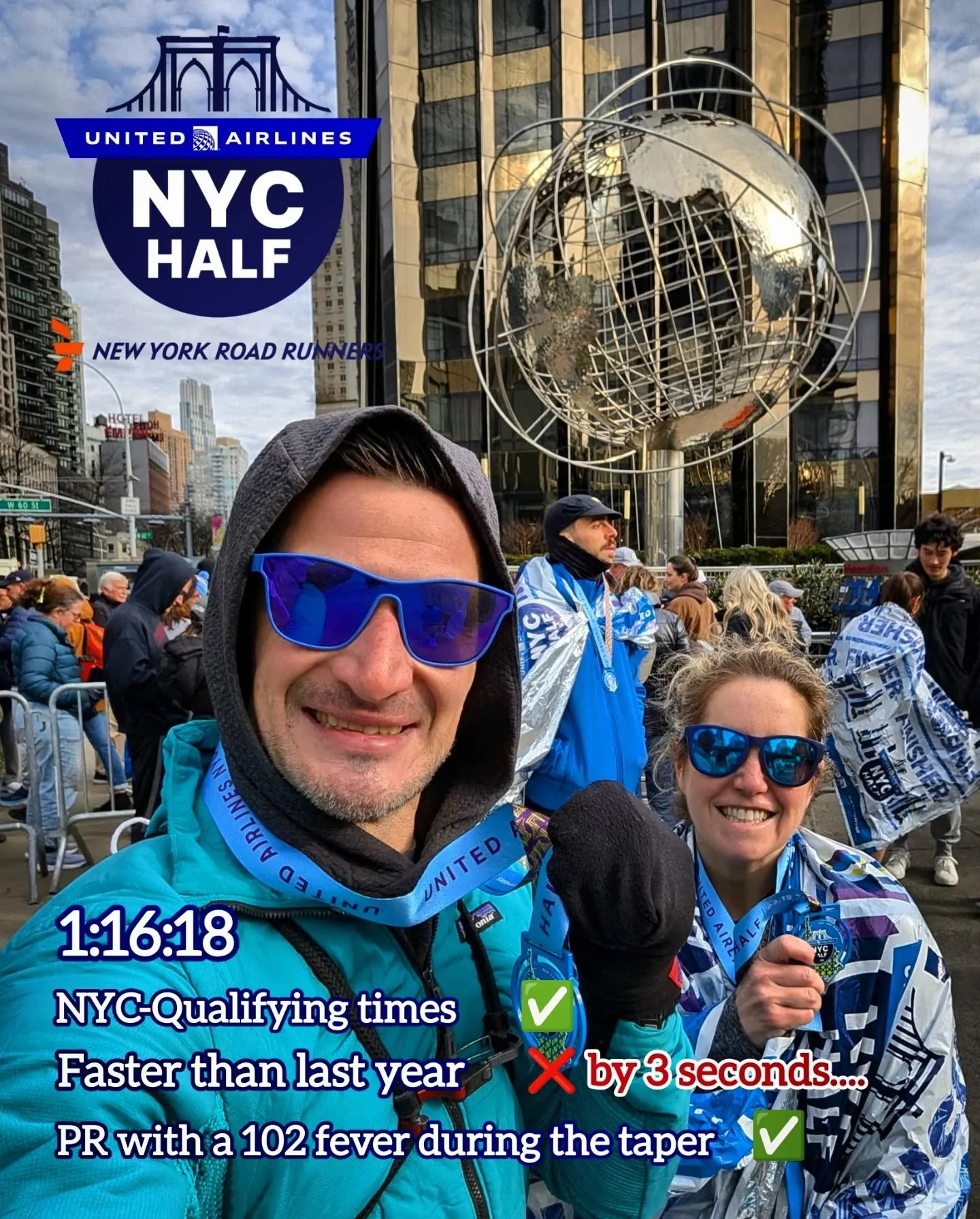 I always think that I left it all out on the course. Then I miss a meaningless goal by 3 seconds and realize that I definitely didn't. THREE SECONDS 😅 

TBH, after an objectively bad start to the year and a 102 fever into Thursday I gave up all hope