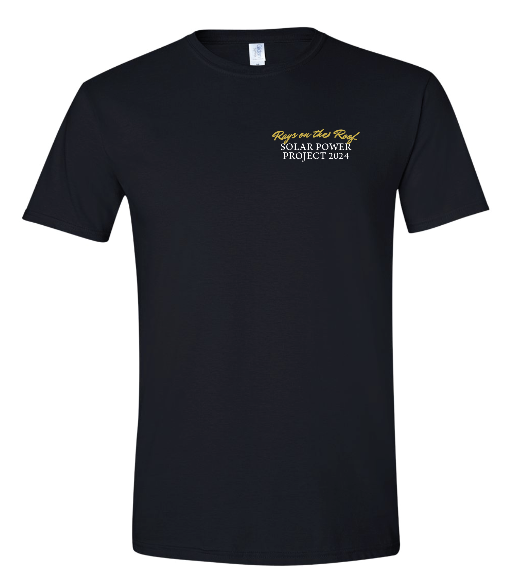 Rays on the Roof T-shirt design front.png