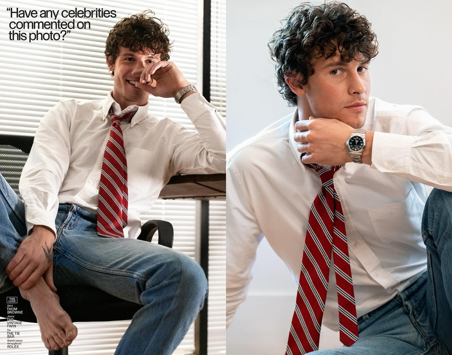 The Tie Bar x Shawn Mendes @interviewmag