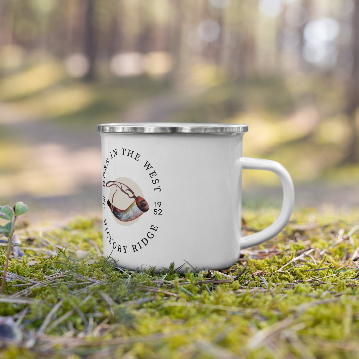 Southern Appalachian Historical Association Camping Enamel Mug — Southern  Appalachian Historical Association: Horn in the West Outdoor Drama &  Hickory Ridge Living History Museum