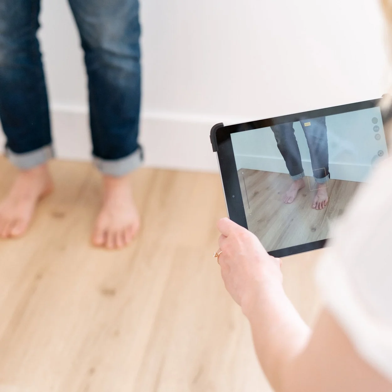 Orthotics create custom support that helps maintain the normal and proper positioning of the foot, ankles, knees, and hips.