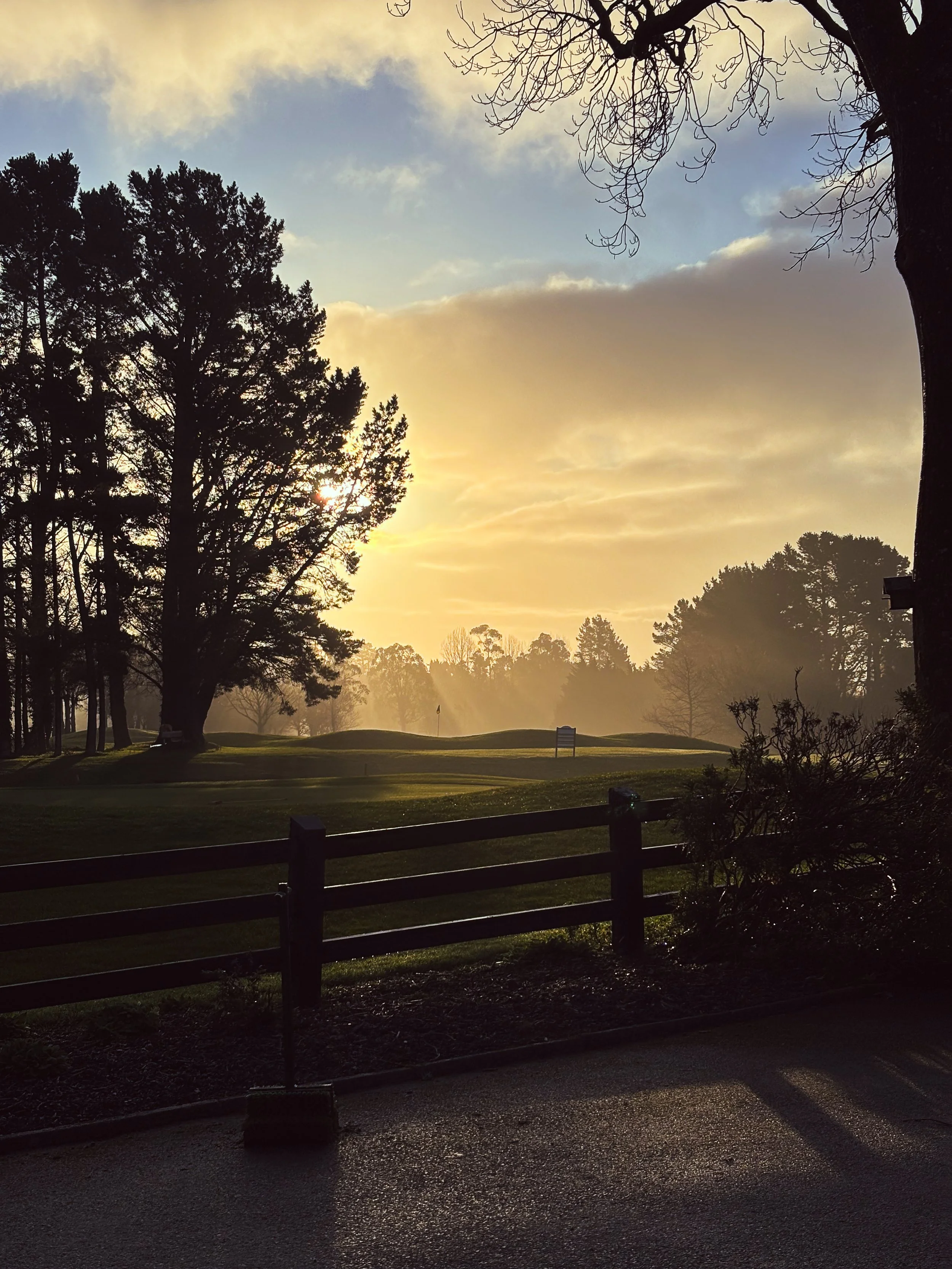 Courtown Sunrise (Golden Awakening)