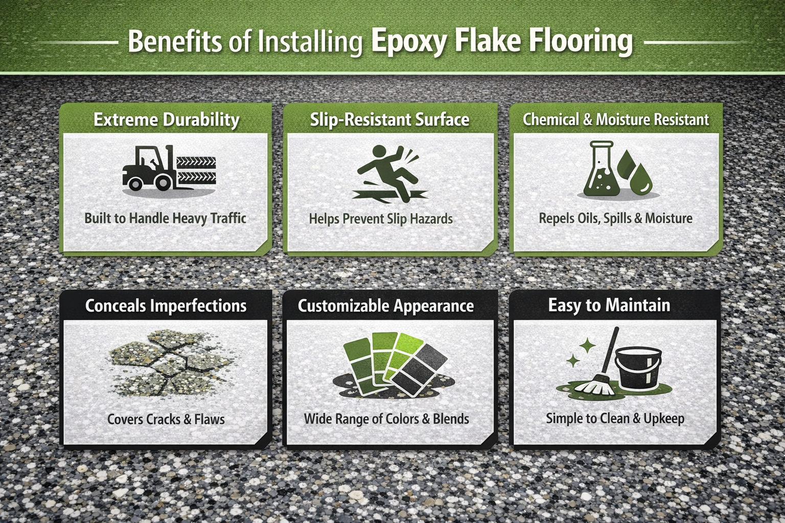 benefits of epoxy flake flooring in florida