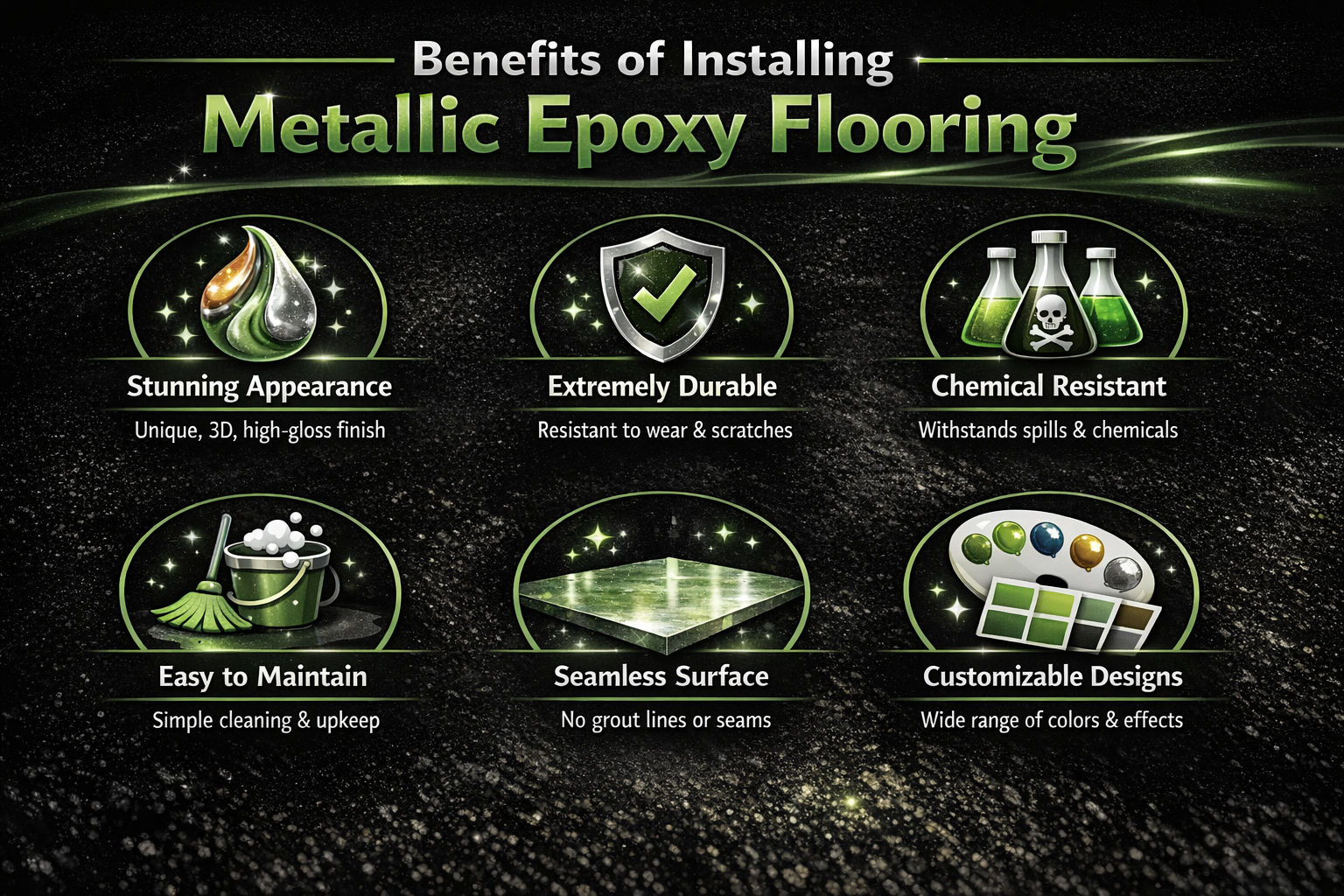 metallic epoxy floors miami florida