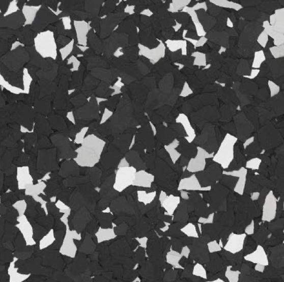 raven epoxy flake color