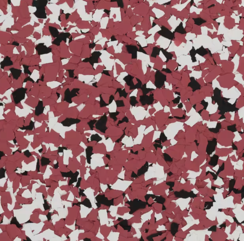 Bucky epoxy flake color