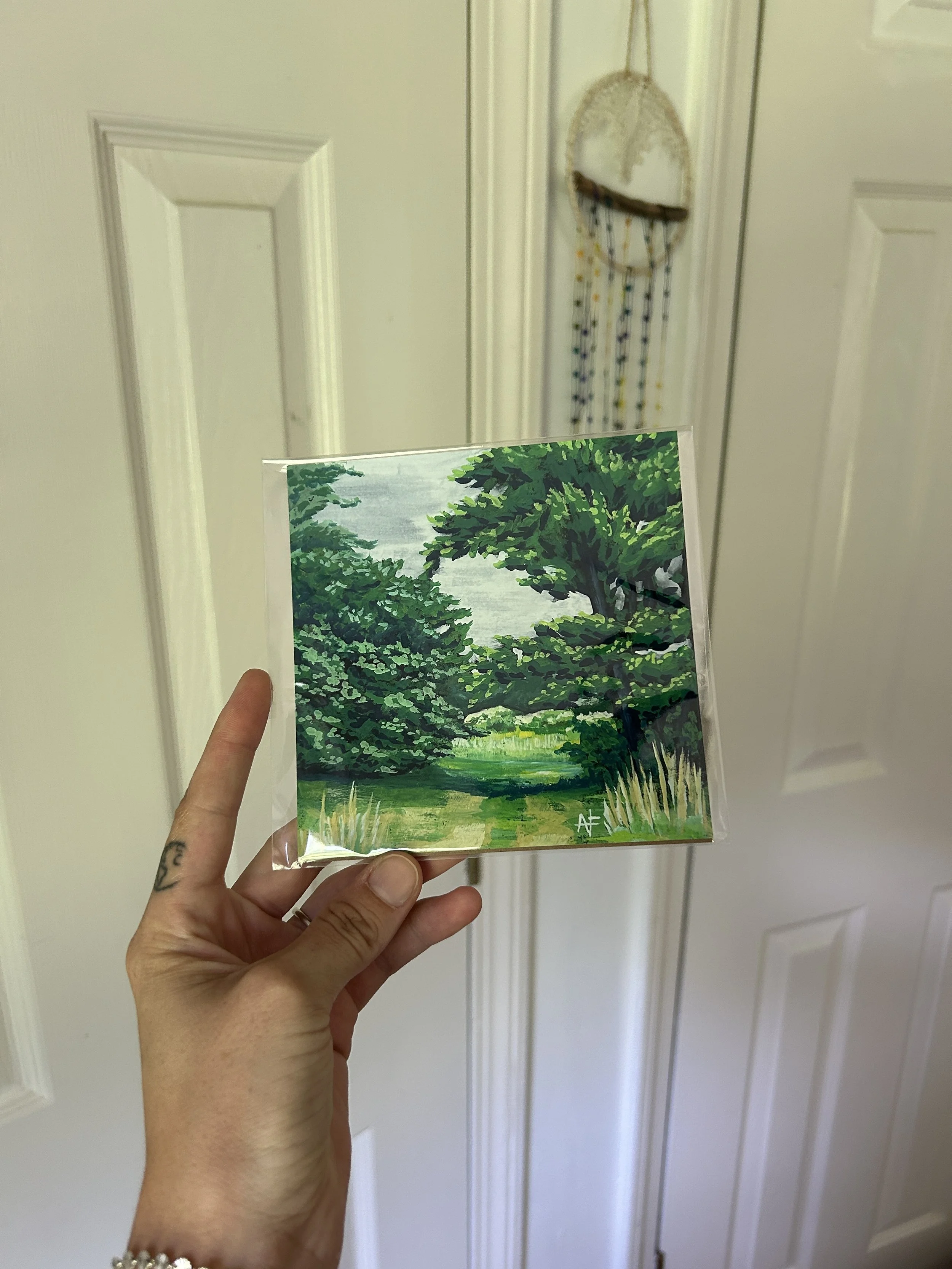 Green Path II print