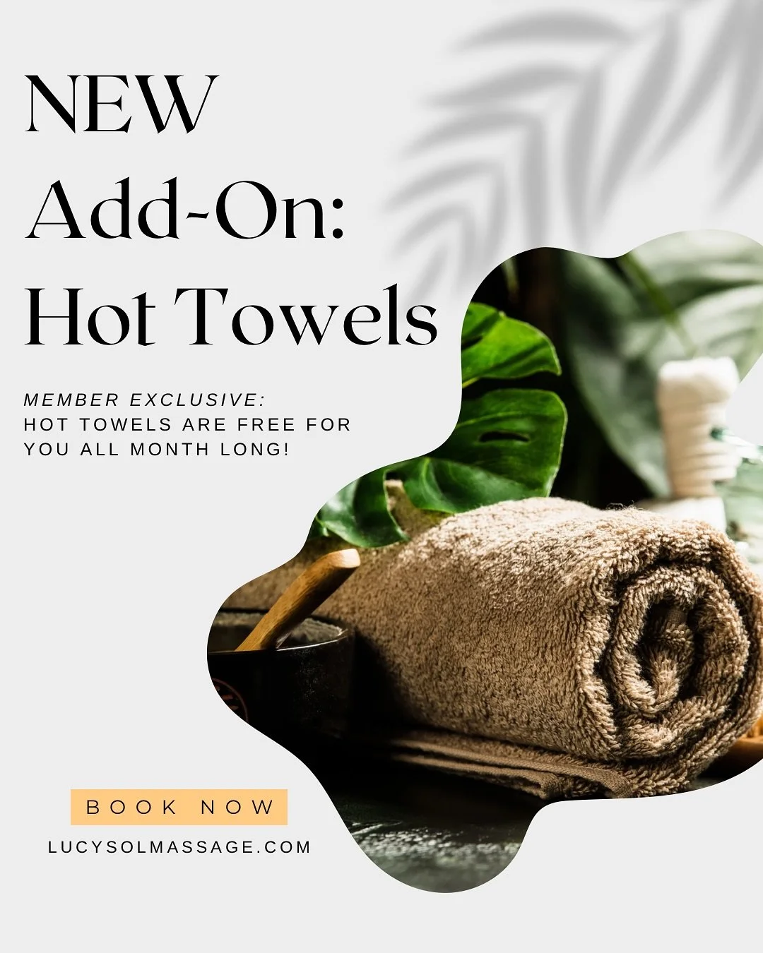 I&rsquo;m so excited to introduce my newest add-on: hot towels! 🔥🕊

They take your massage to the next level of relaxation. Imagine sore muscles melting under soothing heat while your whole body exhales&hellip; feet wrapped for extra grounding&hell
