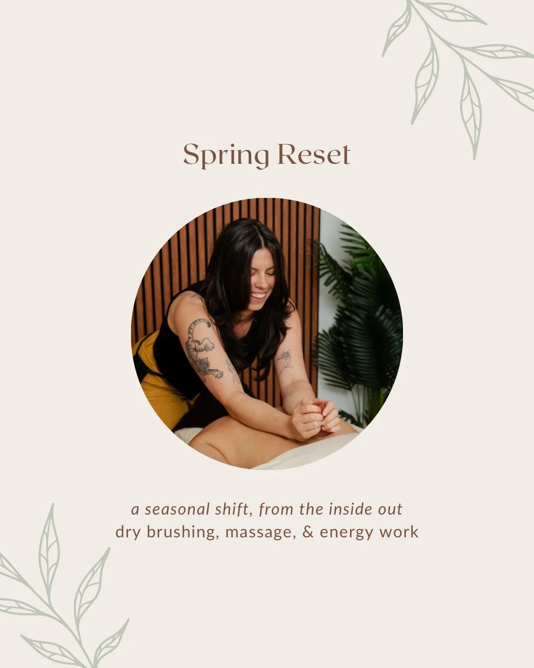 Spring Reset Package in San Diego: A Full-Body Approach to Seasonal Transition
